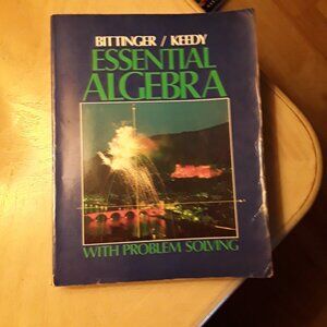 Essential Algebra with problem-solving book